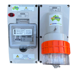 Manual Transfer Switch (MTS) Panel 32Amp inlet Model: GWA-MTS-6332