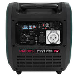 WC-P6000Si Welling & Crossley 6kVA Smart Silent Inverter Petrol Generator with E-Start Control