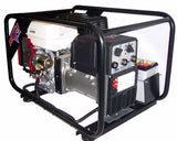 Dunlite 7 kVA 200 Amp Honda Powered Welder Generator with E-Start Model: DGWGH7ES-2 available from Genworks Australia