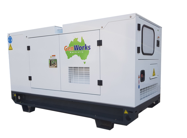 Brand New 13kVA Diesel Generator 240V Single Phase Model: GWA13CS-XC