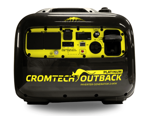 Cromtech 2.4kVA Inverter Generator available from Genworks Australia