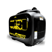 Cromtech 2.4kVA Inverter Generator side available from Genworks Australia