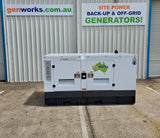 Brand New 33kVA Diesel Generator 415V & 240V Three Phase Model: GWA33HY-XC side