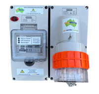 Manual Transfer Switch (MTS) Panel 32Amp inlet Model: GWA-MTS-6332