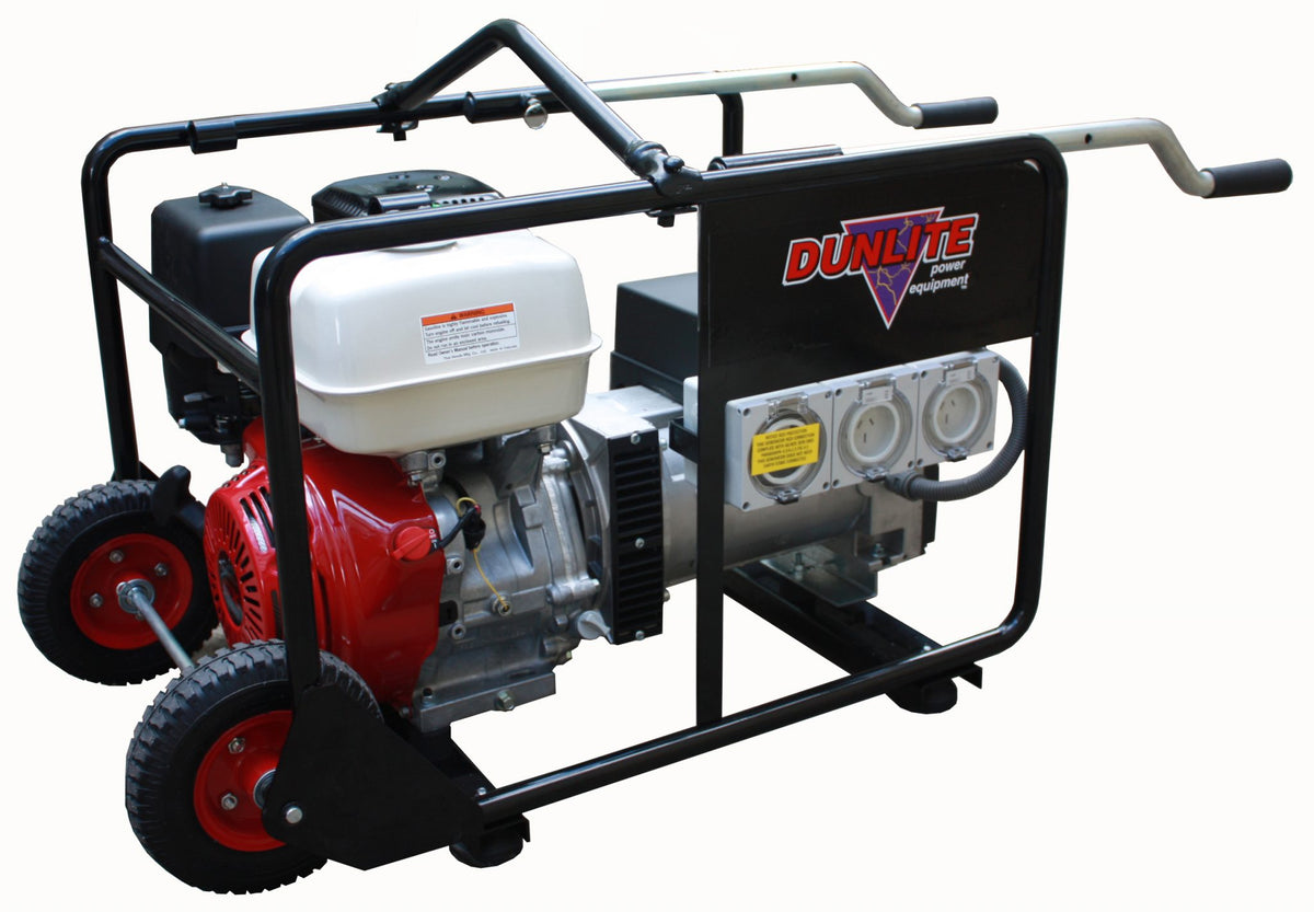 8kVA Honda Powered TRADE PACK Generator | Dunlite Generators – Genworks ...