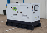 Brand New ISUZU Powered 30kVA Diesel Generator 415V & 240V Three Phase Model: GWA33CY-IS side