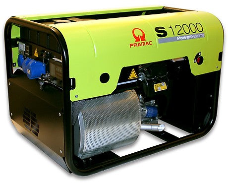 Pramac S12000 Petrol Generator engine side