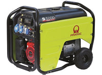 Pramac S5000 Petrol Generator engine side