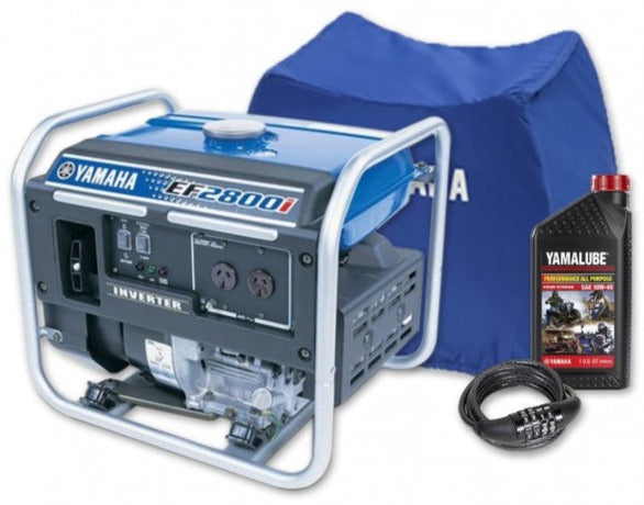 Yamaha EF2800i 2.8kVA Inverter Generator with Bonus Pack available from Genworks Australia